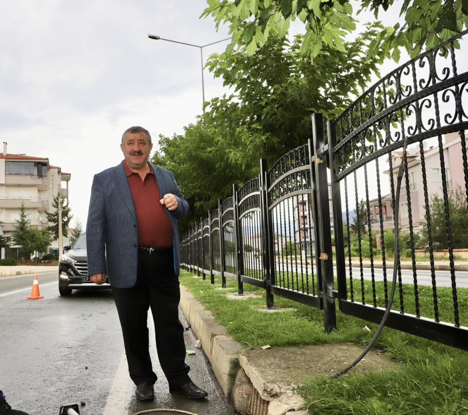 Orta Refüj Korkuluk Çalışması